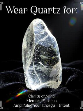 Quartz: Clarity of Mind + Focus + Intention: Over Worked & Under Appreciated?